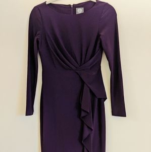 Beautiful Purple Dress With Soft Detailing